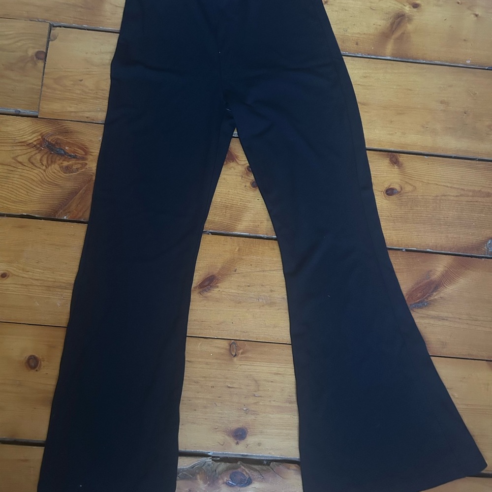Harlow Black Flared Leggings